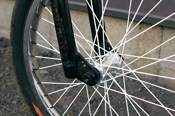 supreme front hub excalibur fork