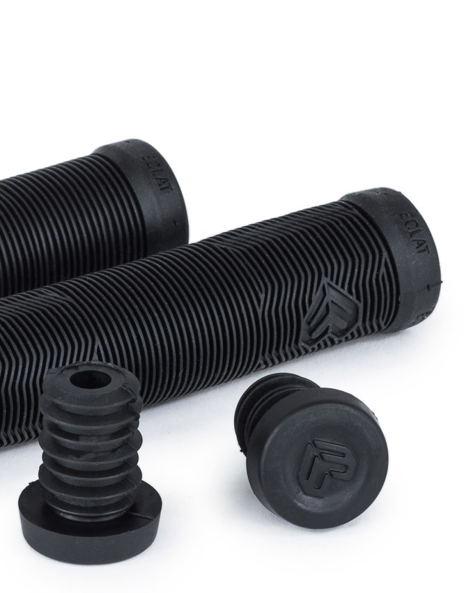 逸品】 自転車 グリップ BMX ECLAT PULSAR GRIP ODI製 グレー e-sampo