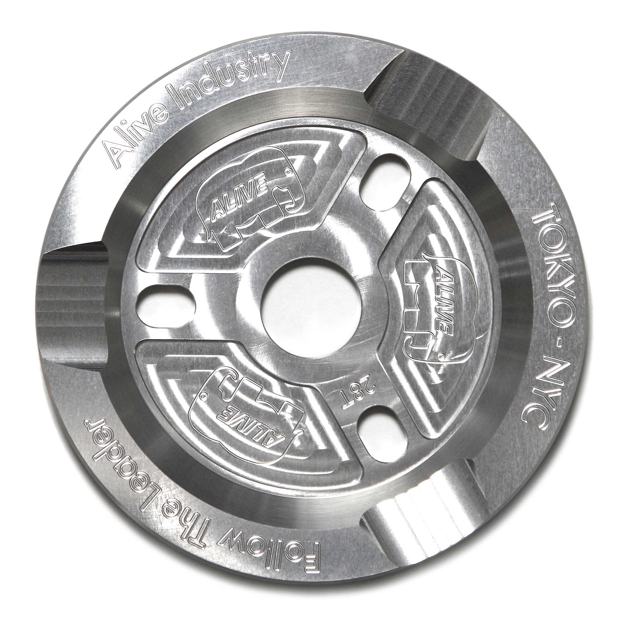 ALIVE x FTL GUARD SPROCKET, V2 - ALIVE INDUSTRY - BMX専門の ALIVE x FTL GUARD SPROCKET, V2 - ALIVE INDUSTRY - BMX専門の