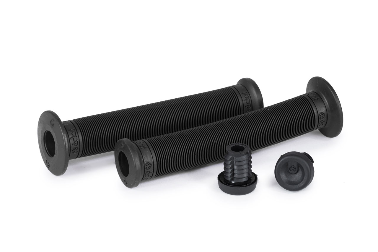 Neon Red Filter Eclat BMX Grips