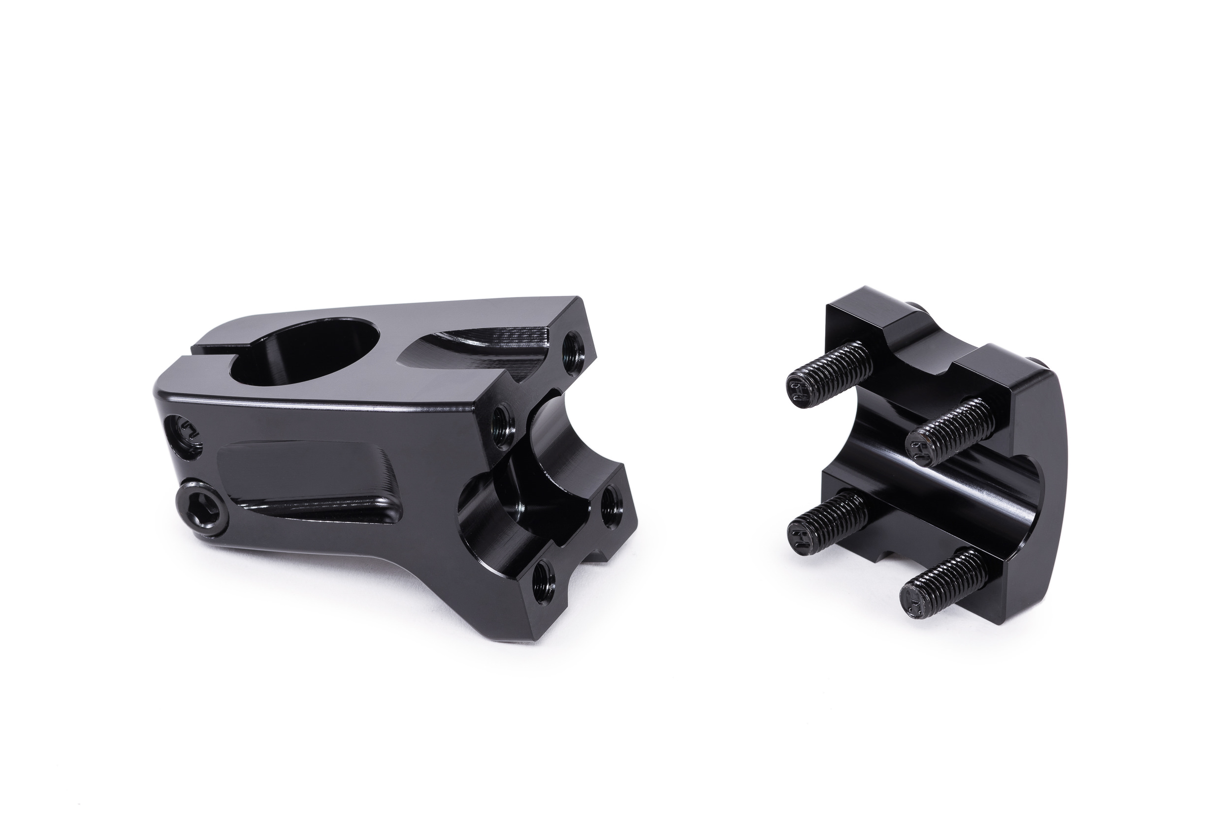 STRANGER / MACHINE T/L STEM 50mm -BLACK- BMX ステム 送料無料